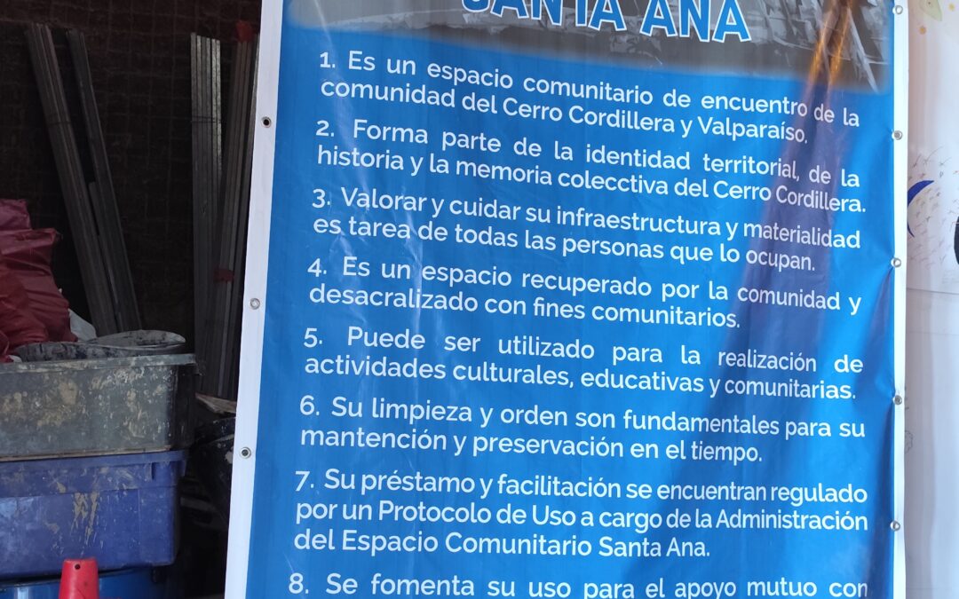 Compartimos el Decálogo del multiespacio comunitario de la ExCapilla Santa Ana